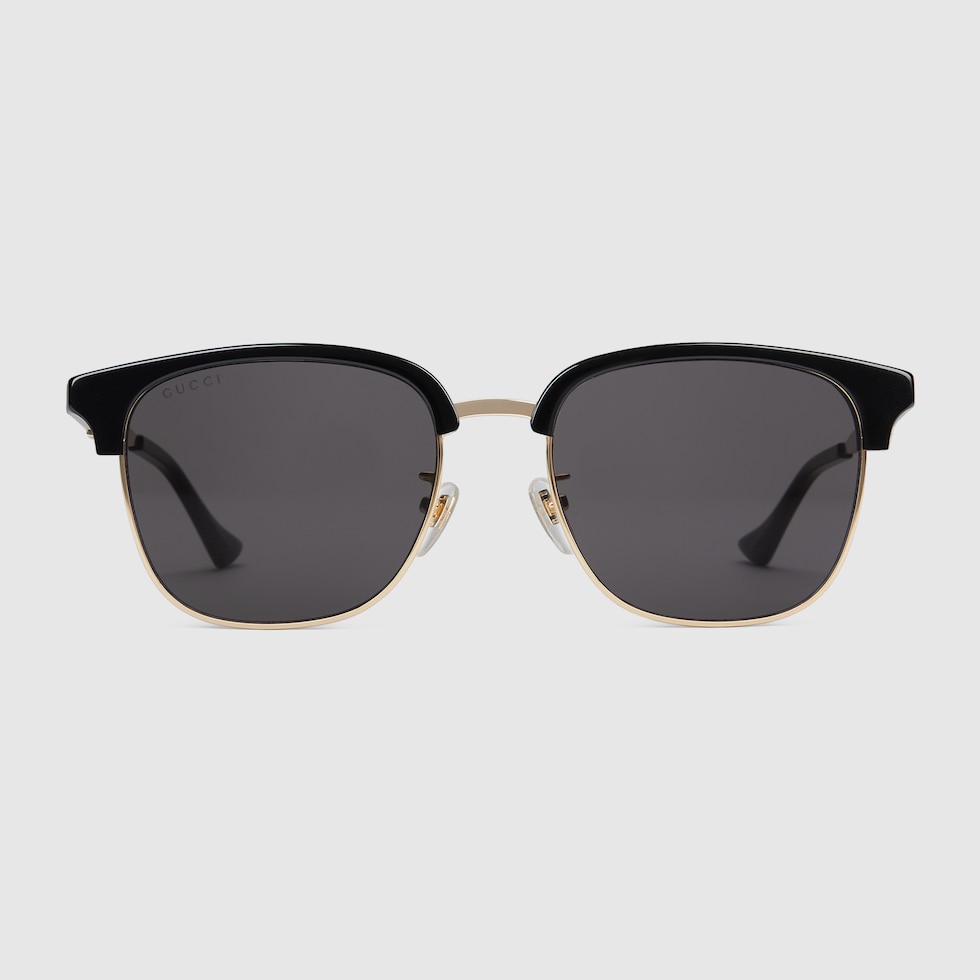 Low nose bridge fit sunglasses