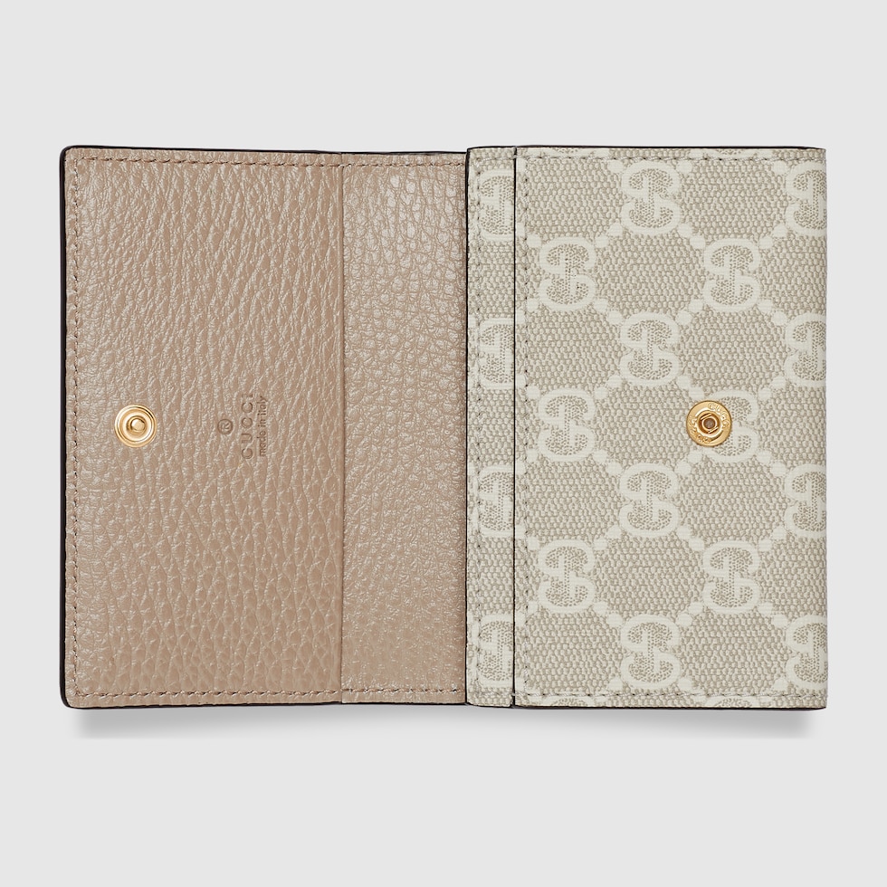 GUCCI 名刺入れ 739525 AACFE 9543【ランク：A】 COACH GUCCI 名刺入れ カードケース GG SUPREME PRINT PETITE