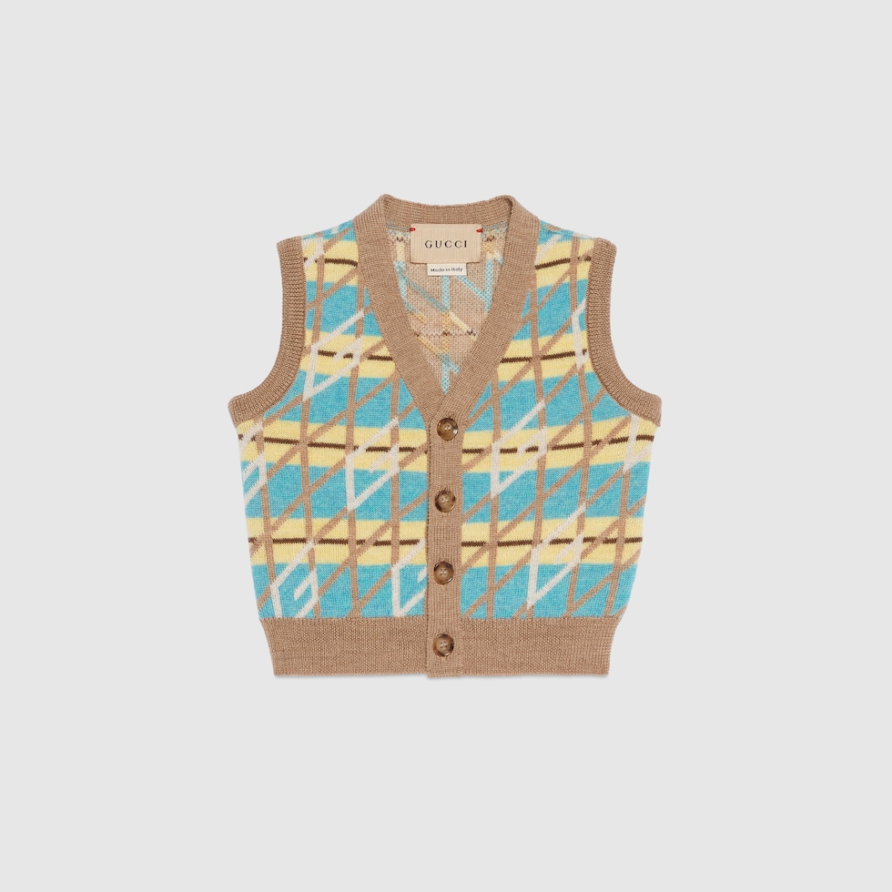 Gucci on sale baby vest