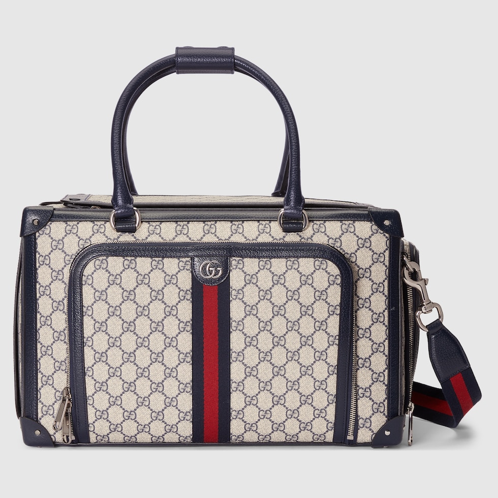 【関税&送料込】Gucci Original Gg Fabric Small Gucci Horsebi Gucci Horsebit 1955 small shoulder bag in GG Supreme canvas
