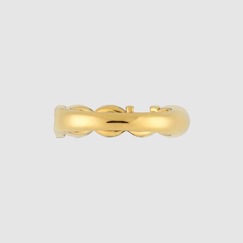 Gucci alphabet sale ring