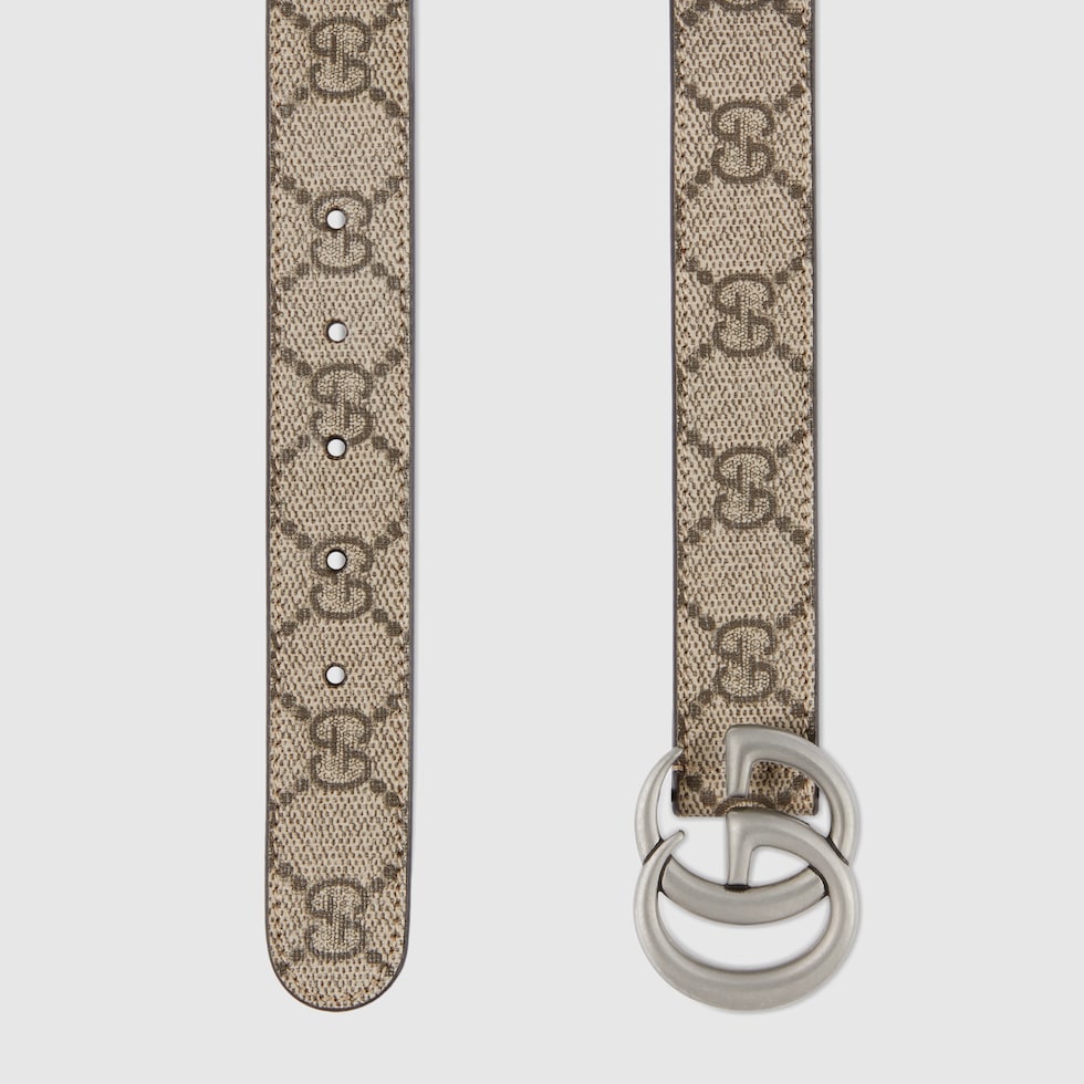 Gucci GG マーモント　ベルト　70cm GG Marmont wide belt in black leather | GUCCI® US