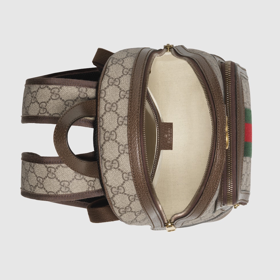 Gucci supreme backpack small hotsell