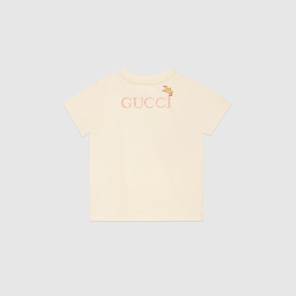 GUCCI PETER RABBIT コラボ Tシャツ クリーム色 Peter Rabbit™ x Gucci T-shirt in ivory | GUCCI® NL