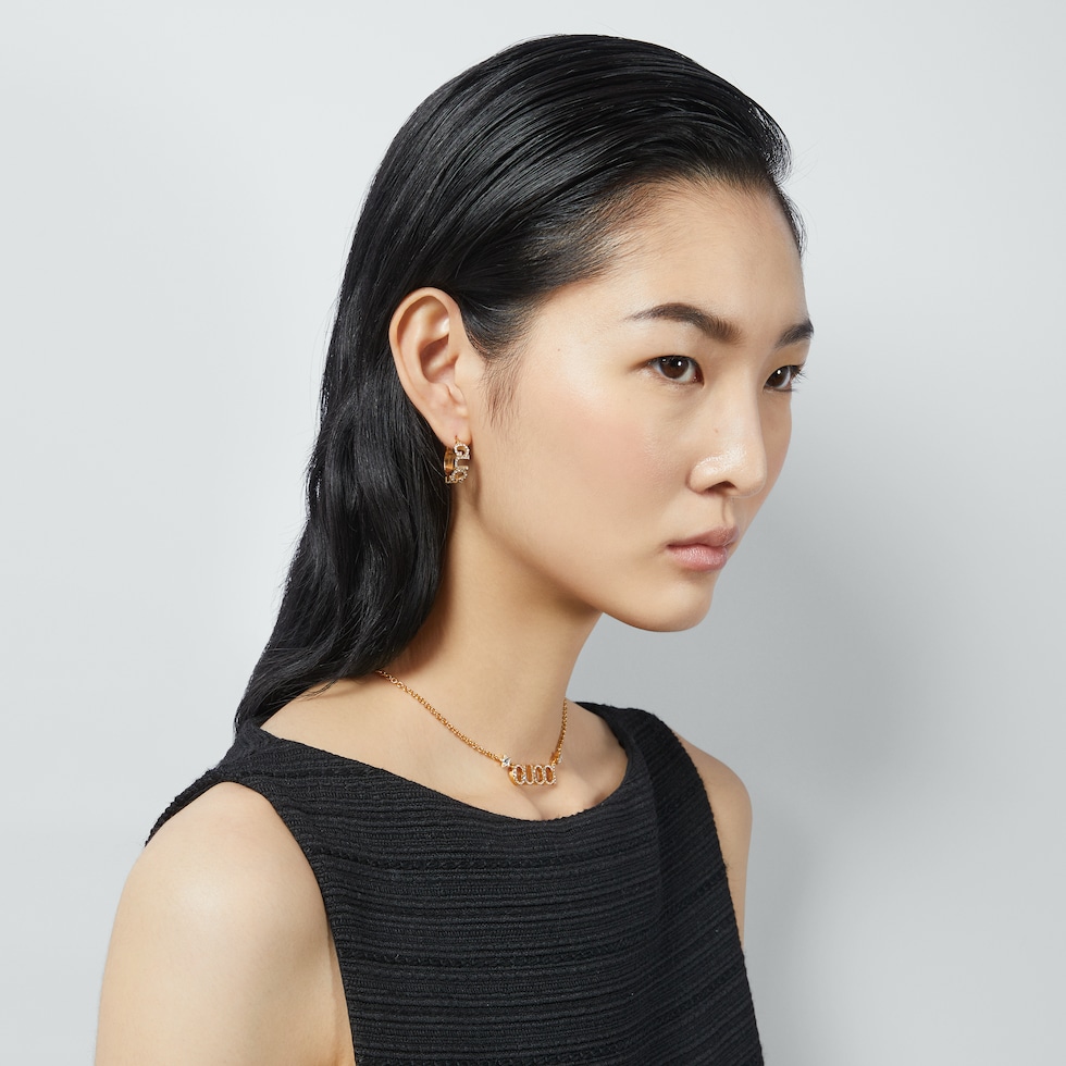ピアス Hoop Earring (Gold) 40mm Gold Hoop Earrings Large Hoop Earrings Tube Hoop