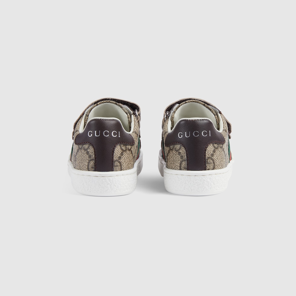 GUCCI　グッチ　スニーカー　キッズスニーカー GUCCI - GUCCI グッチ スニーカー キッズ 20.6cmの通販 by