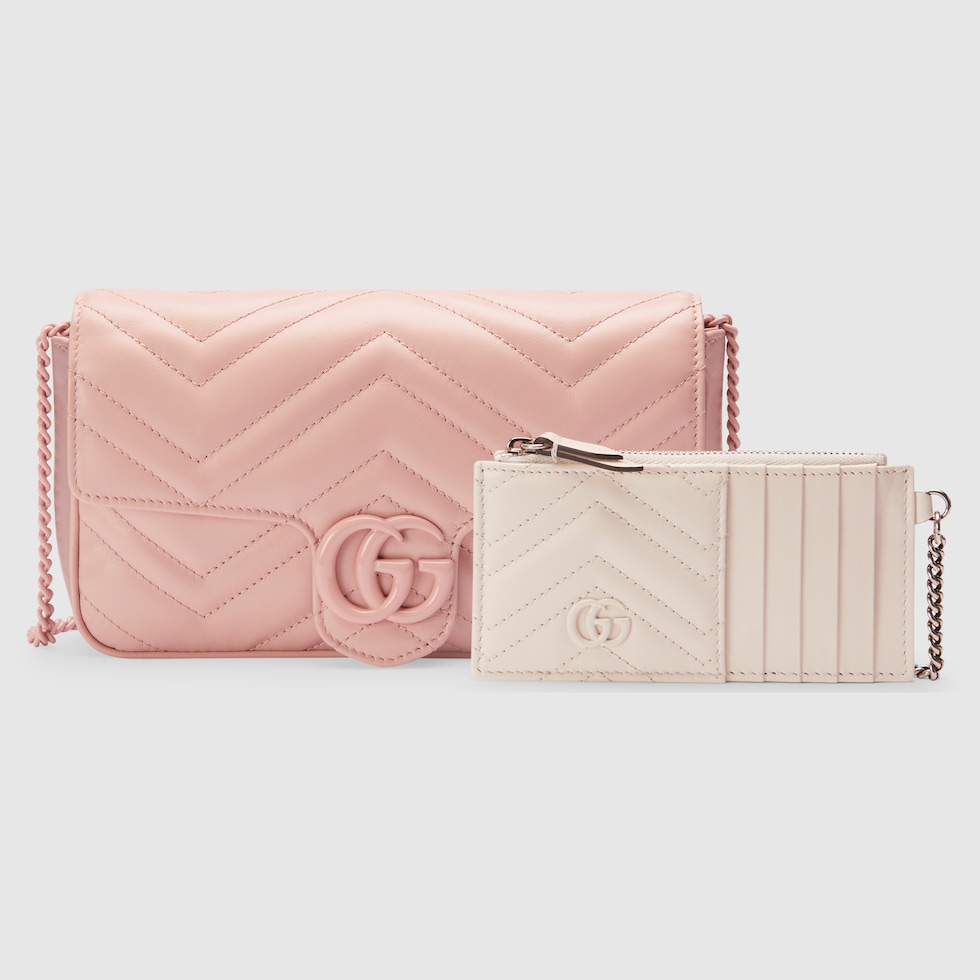 Pochette gucci rose best sale