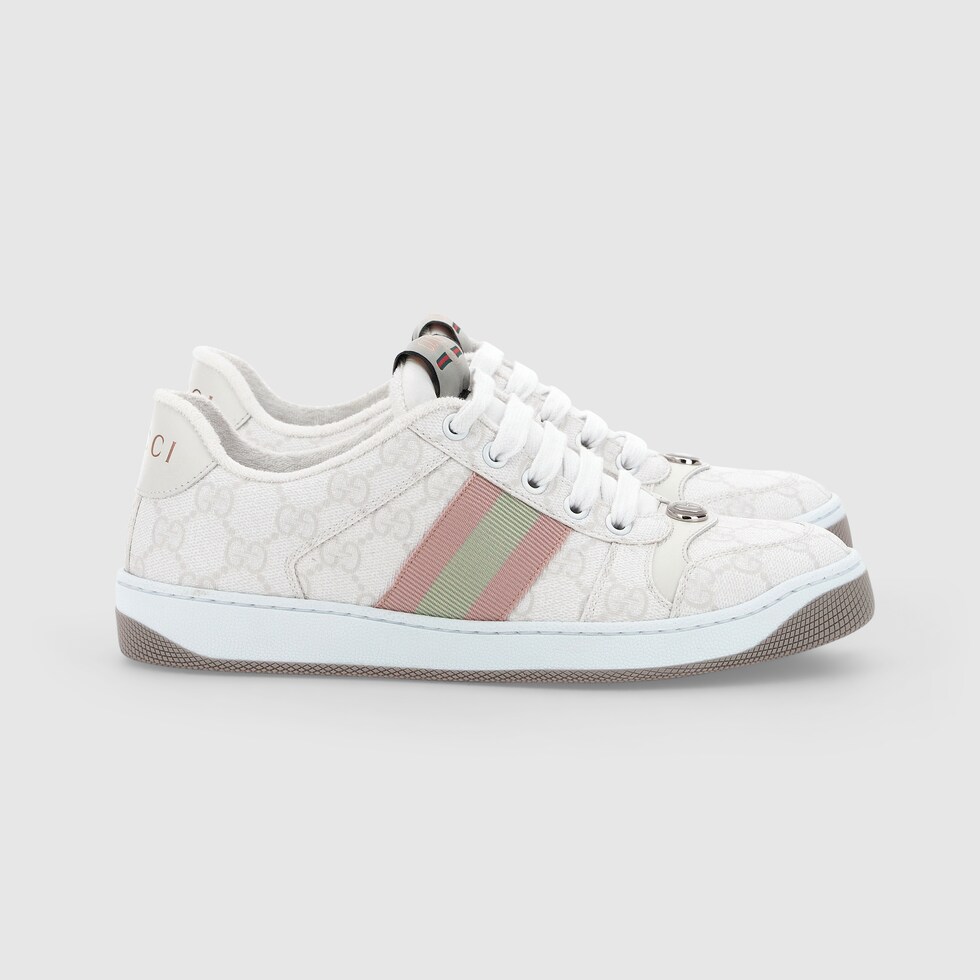 Tenis gucci hot sale pedraria branco