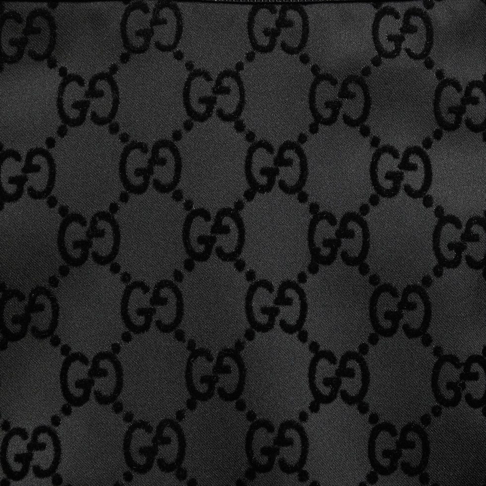 black gucci logo wallpaper