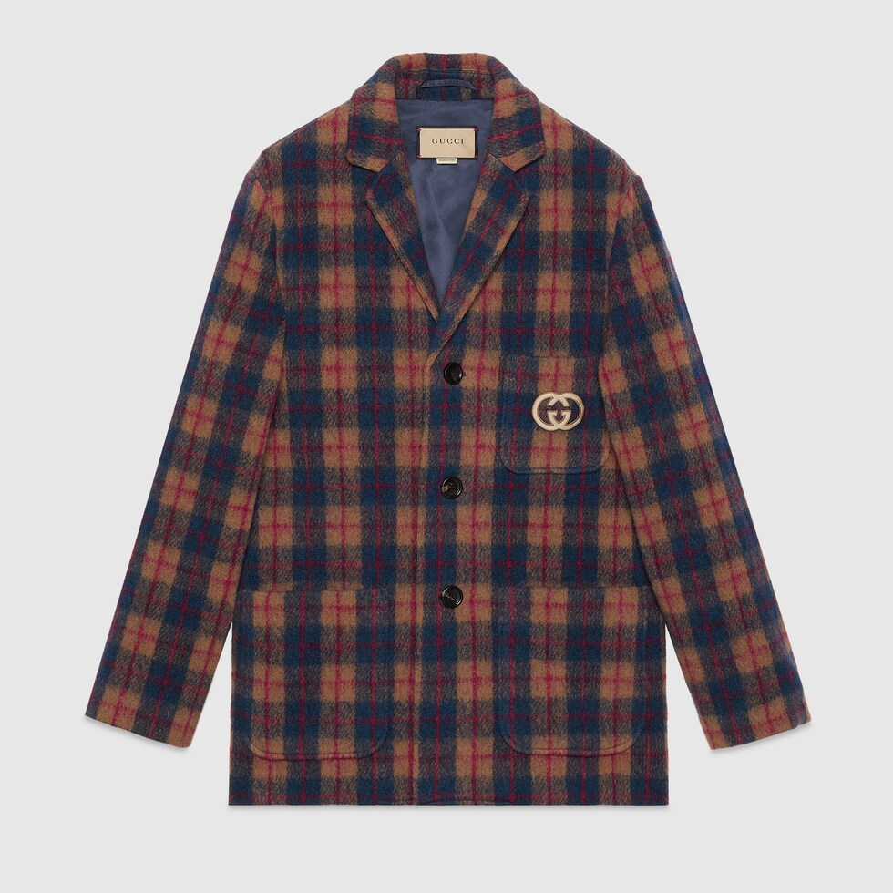 Gucci check blazer Clearance