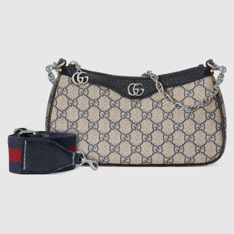 ショルダーバッグ GUCCI GG SUPREME FABRIC SHOULDER BAG SMALL SIZE Gucci - Ophidia GG supreme fabric shoulder-bag Beige - The