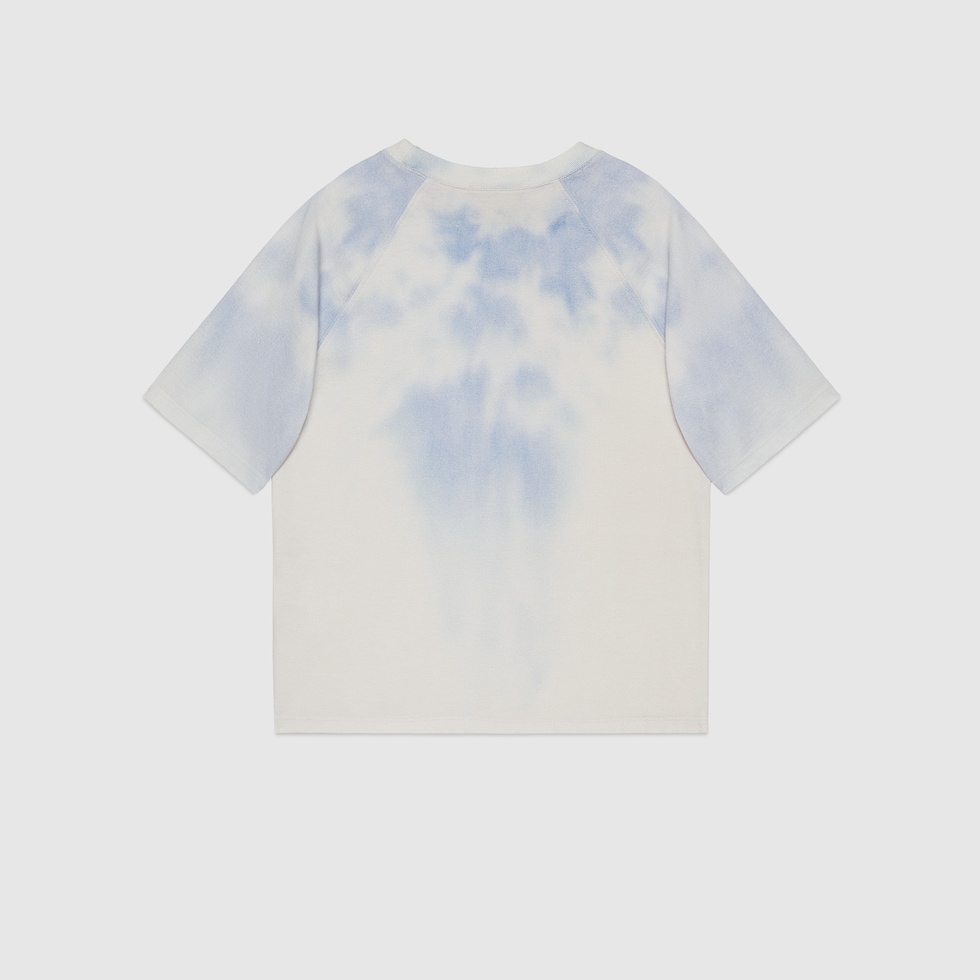 tie dye gucci shirt