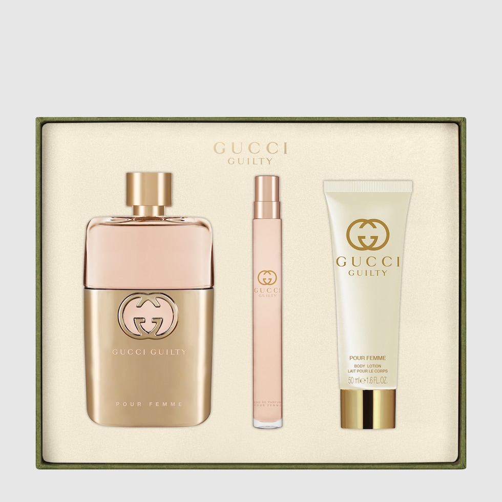 Gucci best sale perfume pack