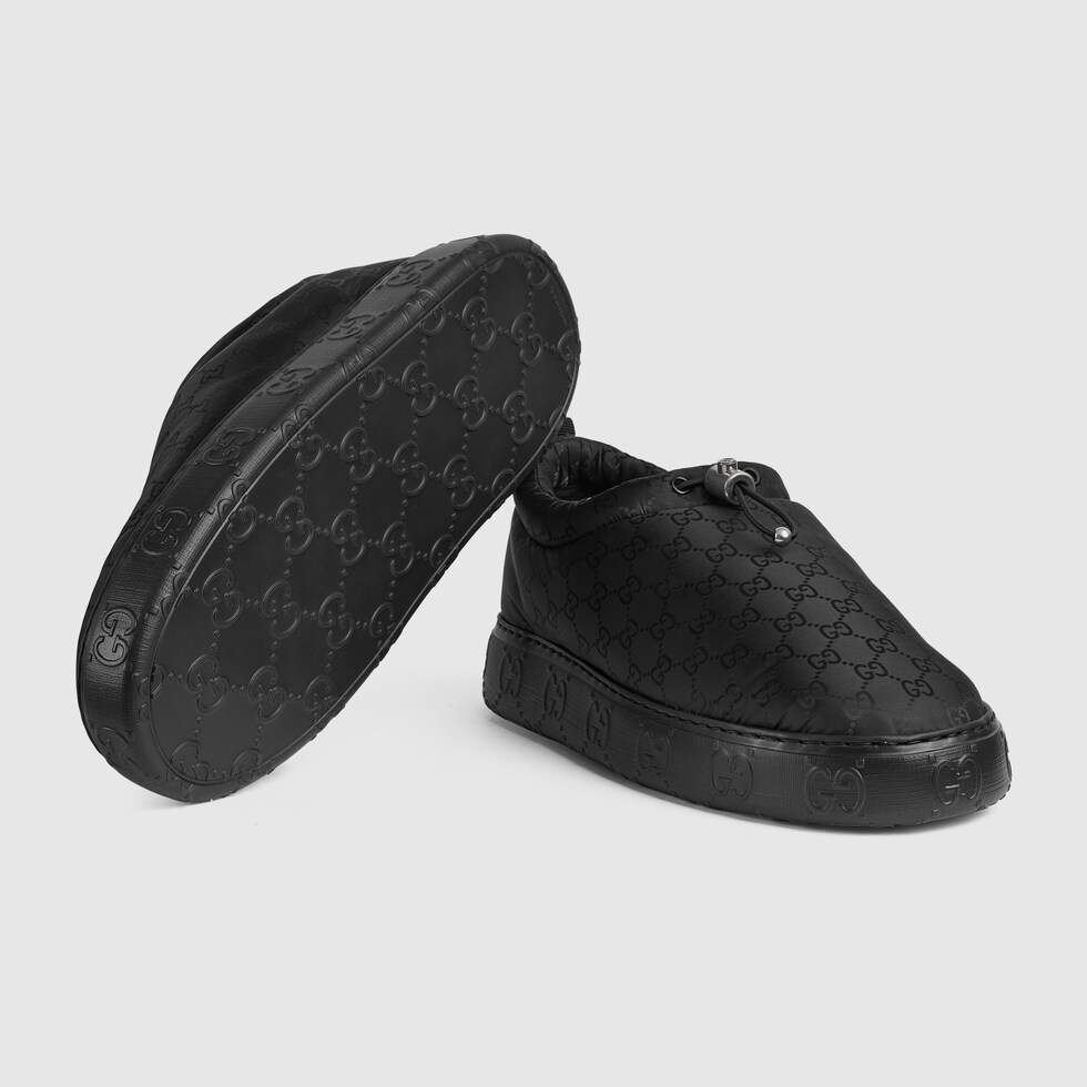 gucci slip on black