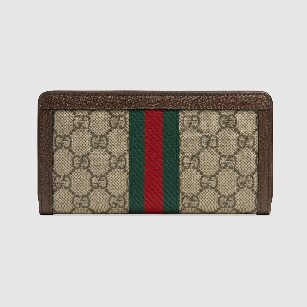 Gucci Gg Logo Zippy 2024 Wallet