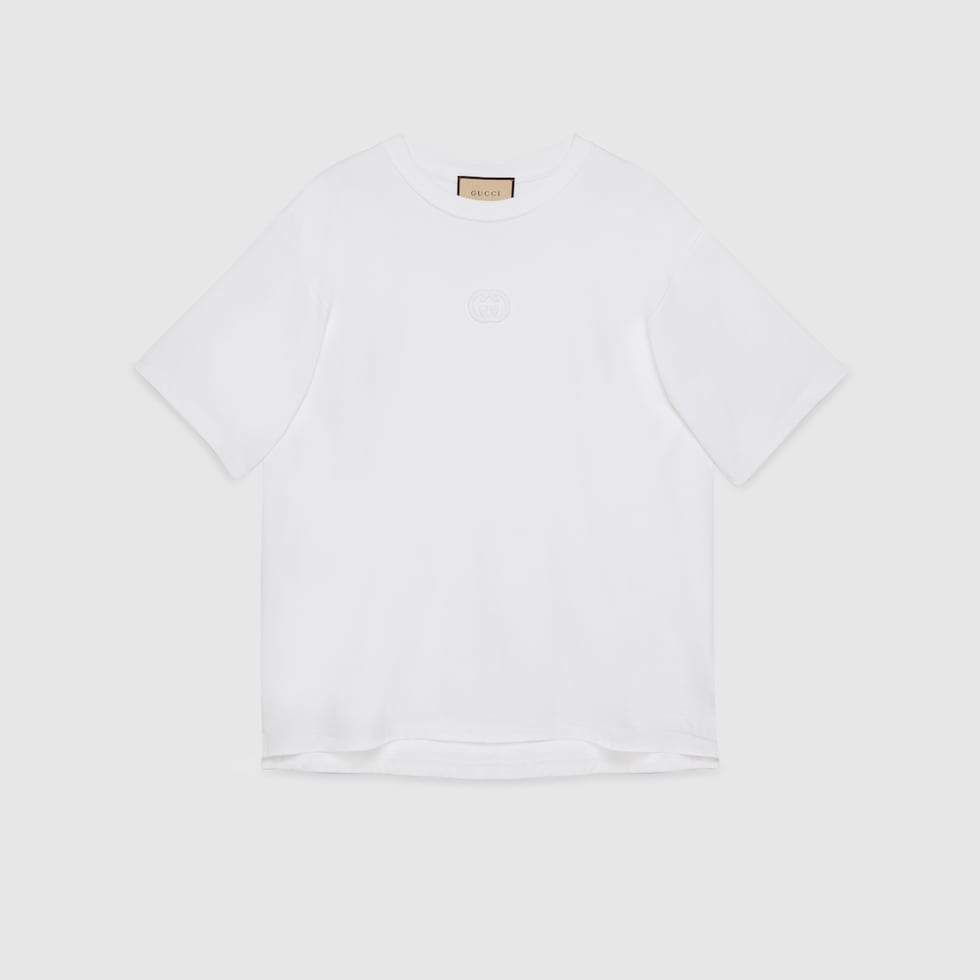 コットンジャージー Tシャツオフホワイト | GUCCI® JP