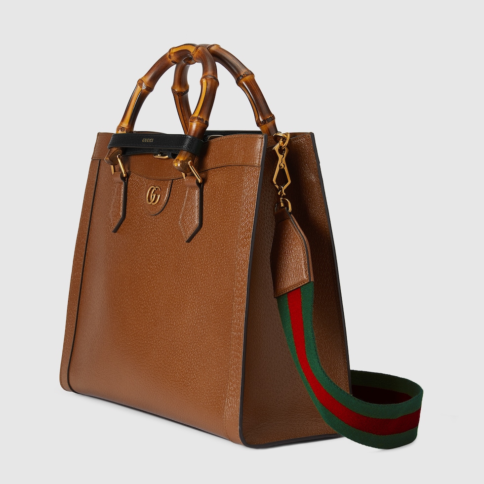 ハンドバッグ GUCCI GUCCI DIANA MEDIUM GRAINY LEATHER HANDBAG Gucci Diana medium tote bag in white leather | GUCCI® CA