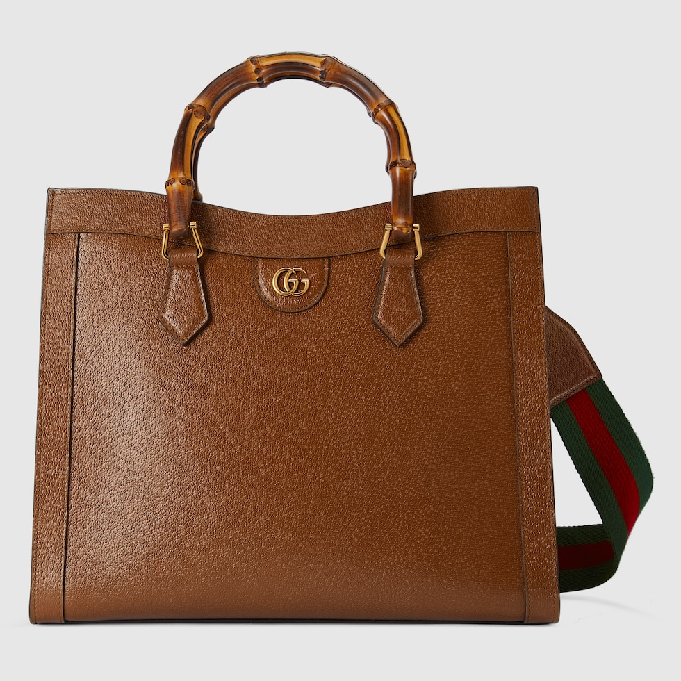 Gucci Diana large tote bag in cuir leather | GUCCI® US