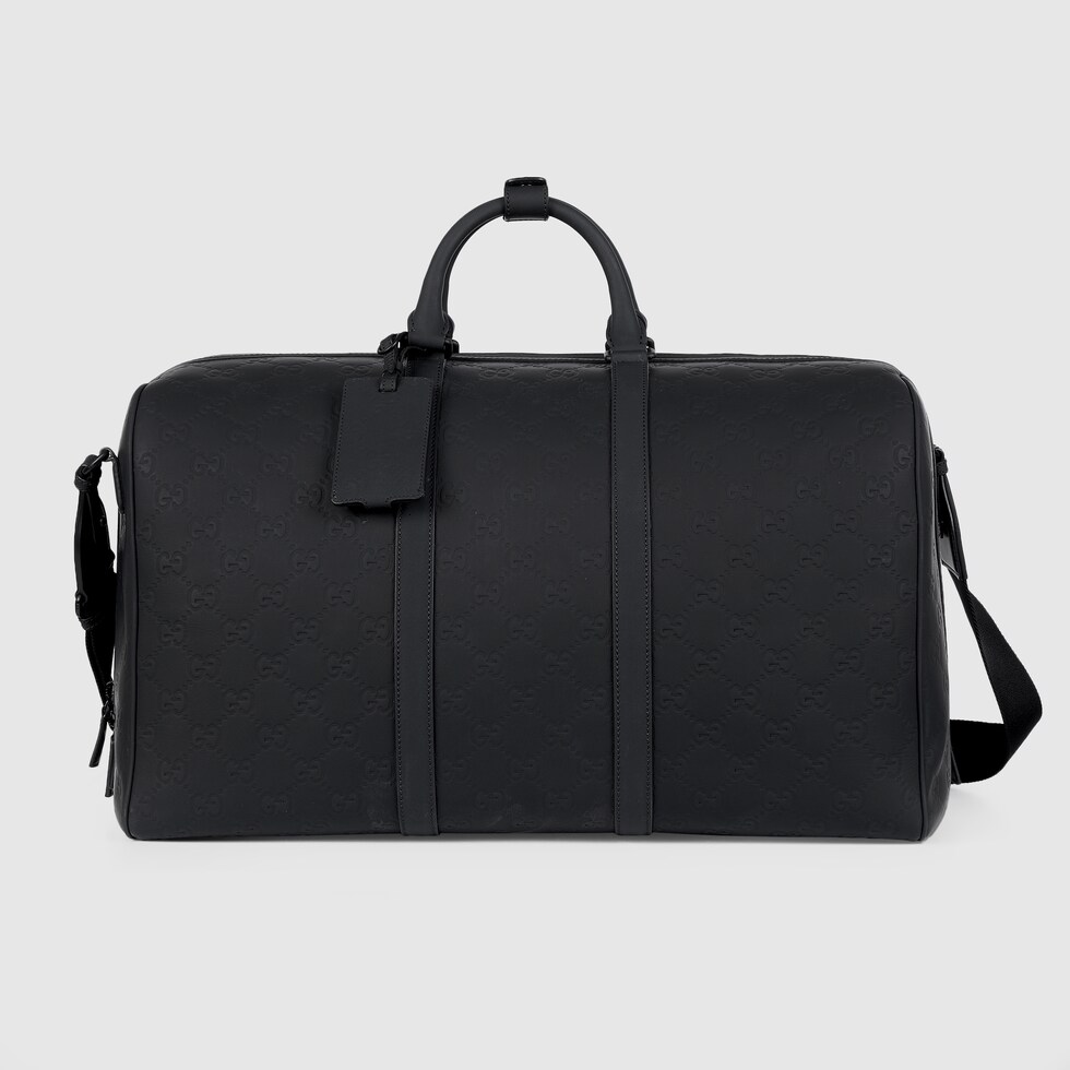 Gucci men's large gg duffle bag clearance