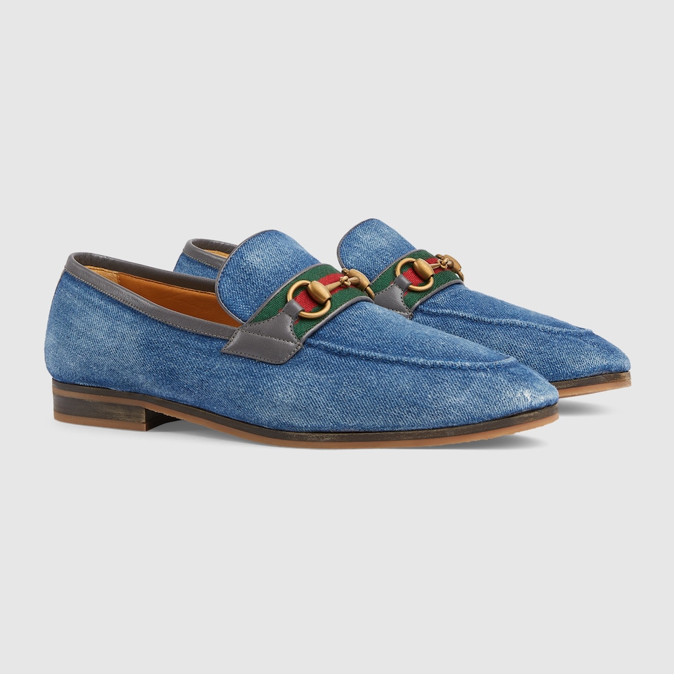 Gucci fur loafers on sale men