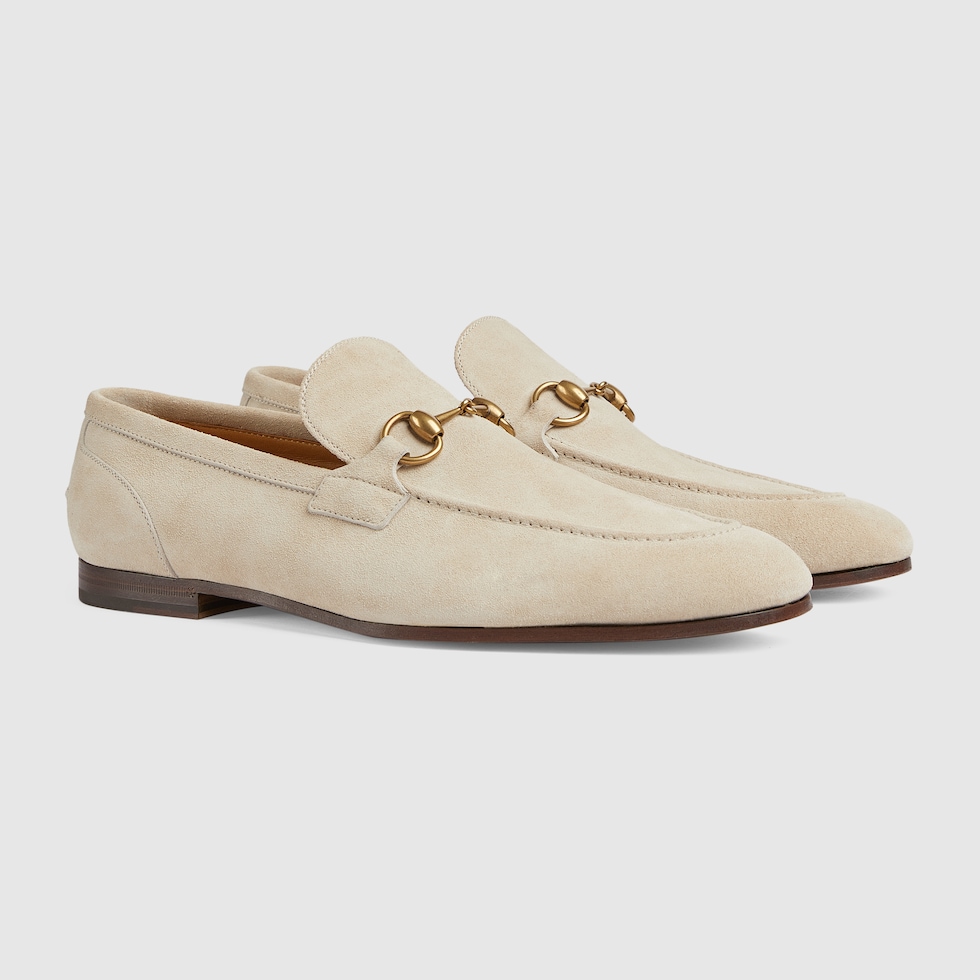Gucci discount taupe loafers