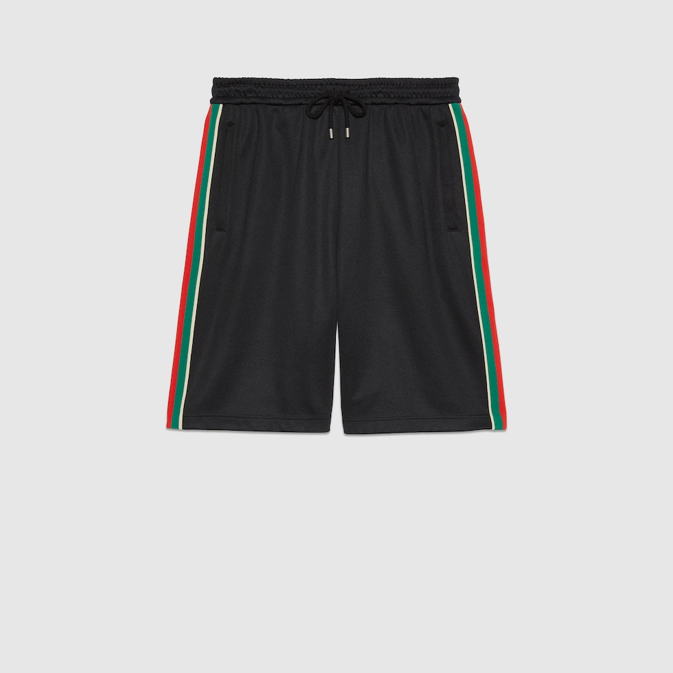 Short de punto t cnico en negro GUCCI ES