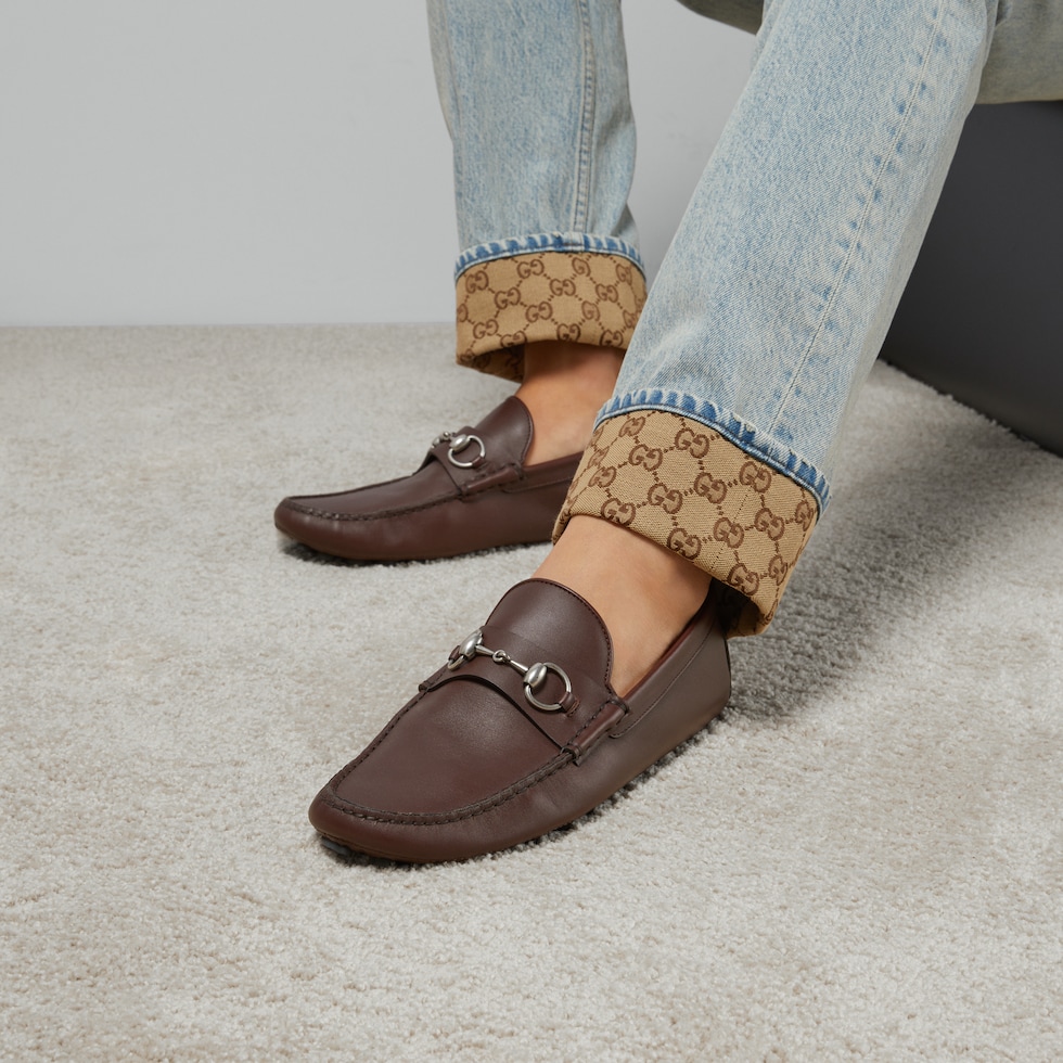 Gucci noel moccasin drivers store