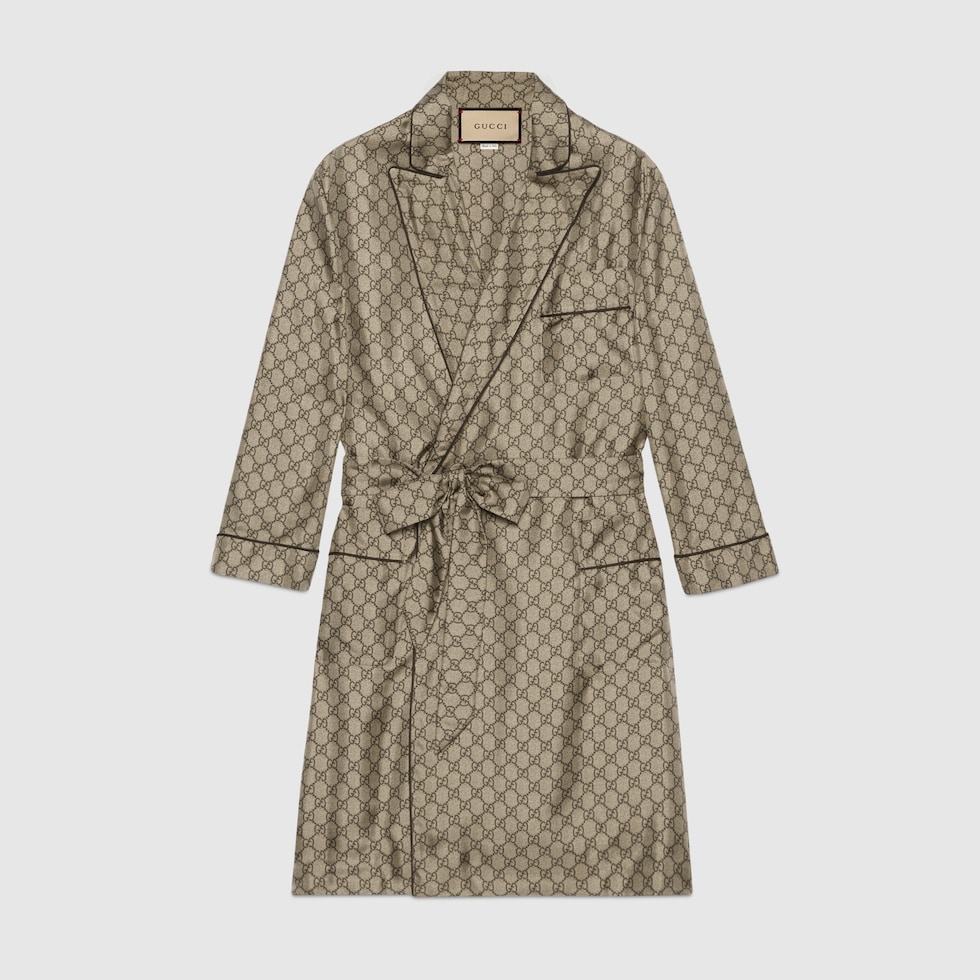 コート GUCCI FW23 GUCCI HORSEBIT PRINT COAT (752387 ZANVO9198) GUCCI FW23 GUCCI HORSEBIT PRINT COAT (752387 ZANVO9198