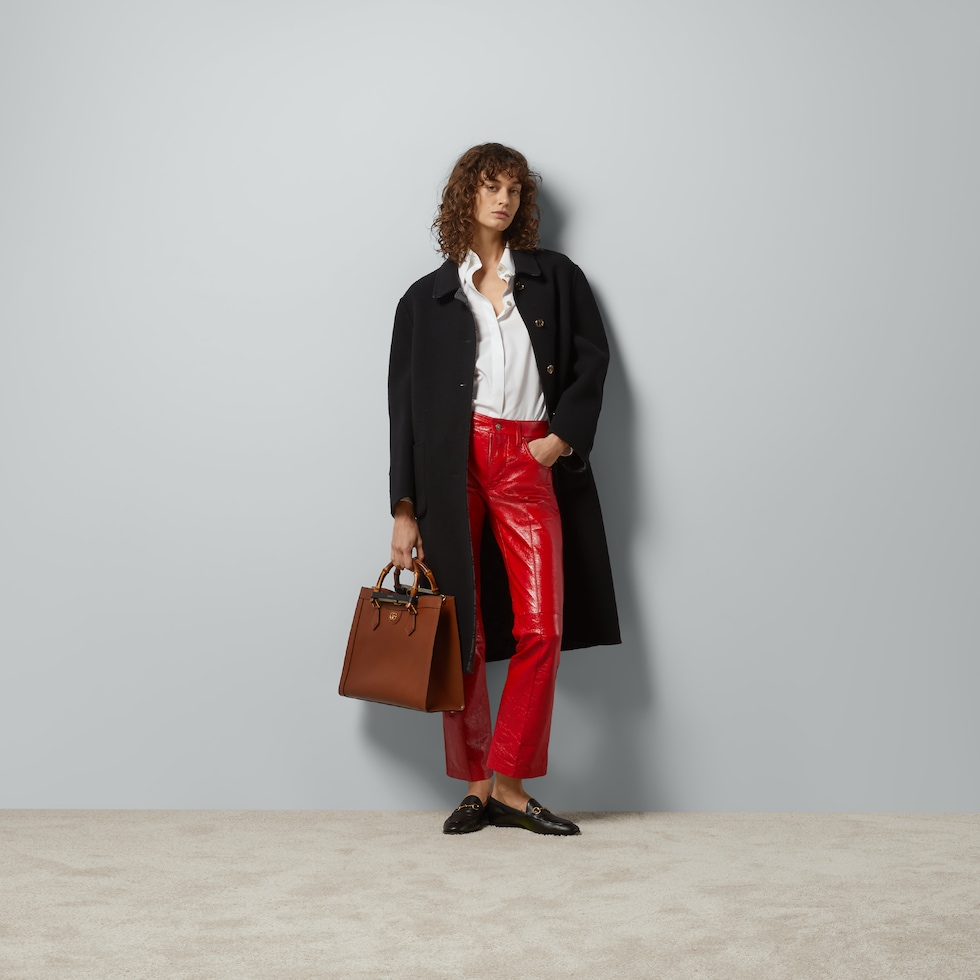 【関税＆送料込み】Gucci Gg Wool Reversible Coat Reversible GG wool coat in camel and beige | GUCCI® US
