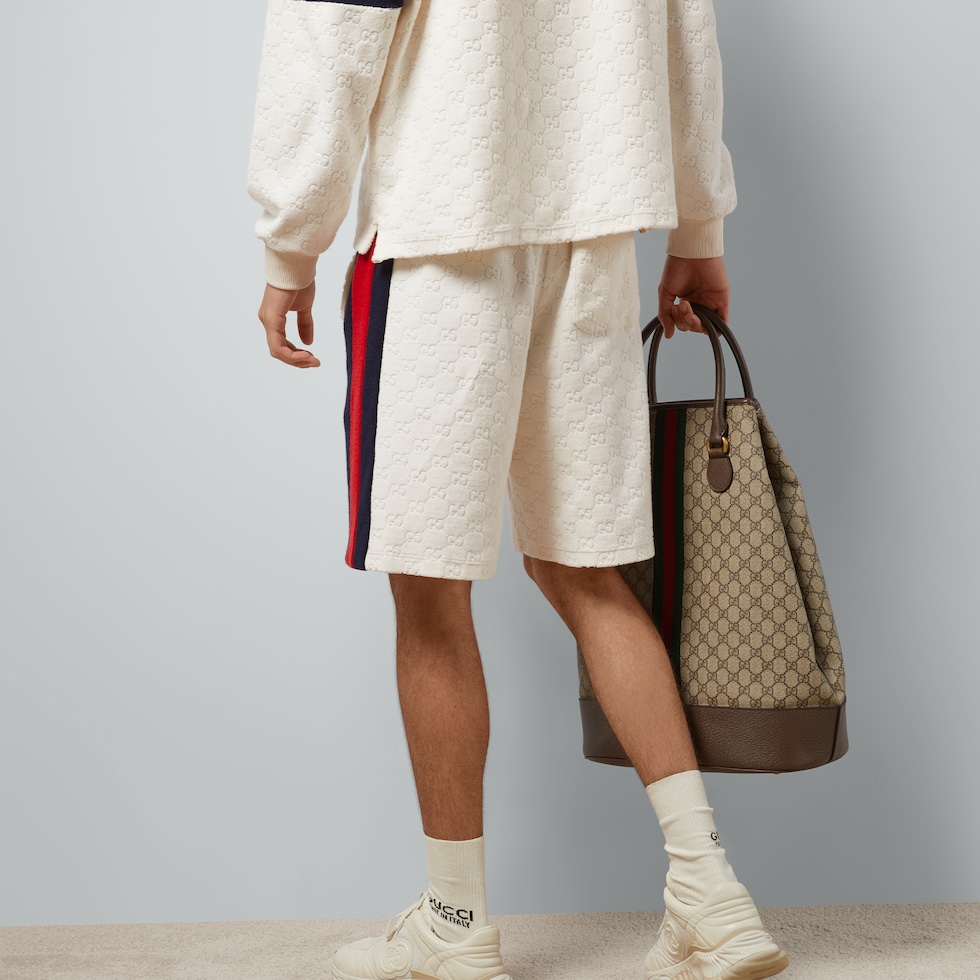 Gucci fleece shorts discount