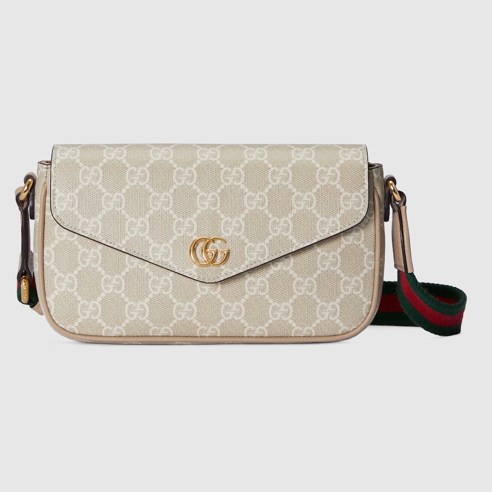 Ophidia mini bag in beige and oatmeal Supreme | GUCCI® US