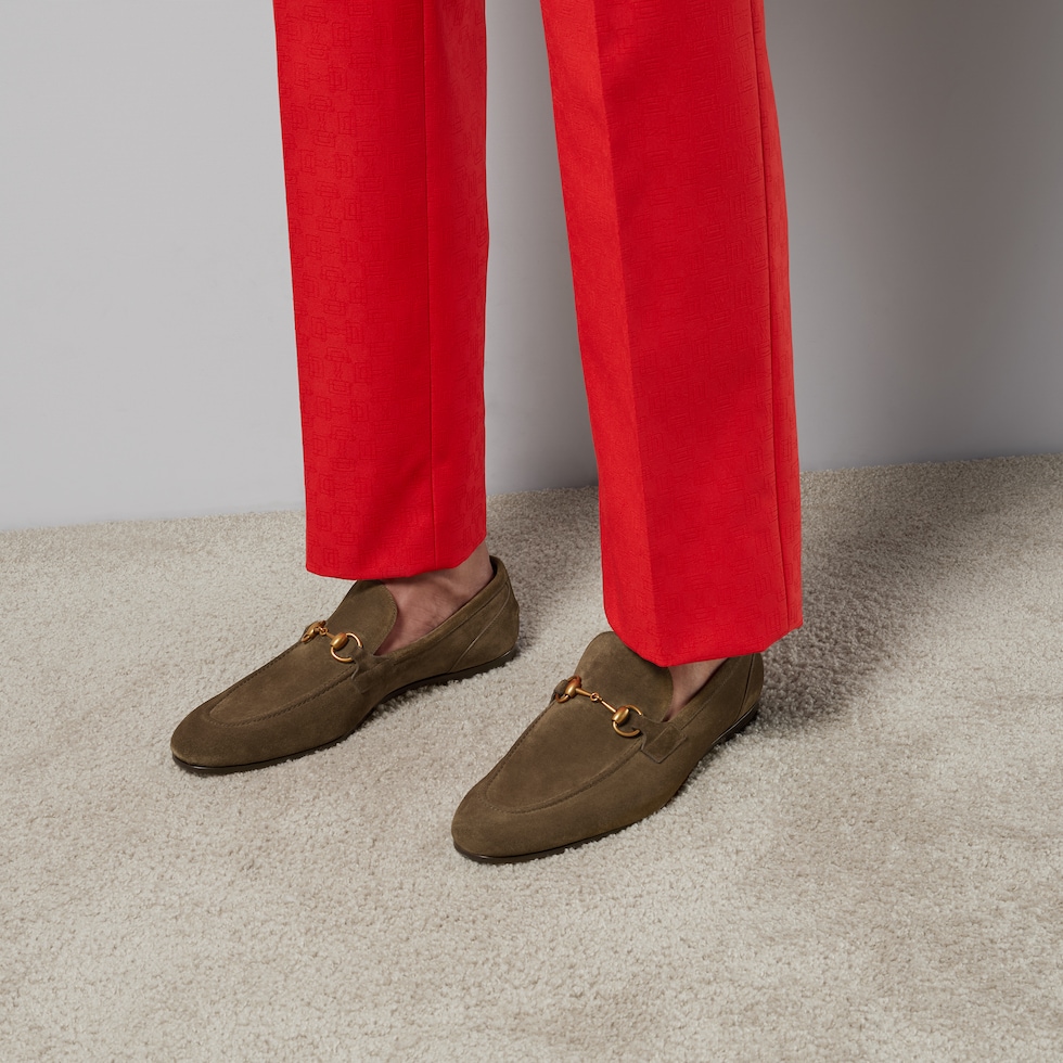 Gucci jordaan loafer men hot sale
