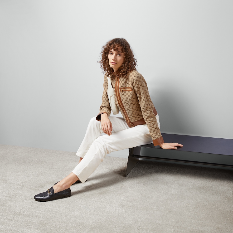 GUCCI ベージュ GGパターン ナイロンジャケット 681034_Z8AV6_2184_011_100_0000