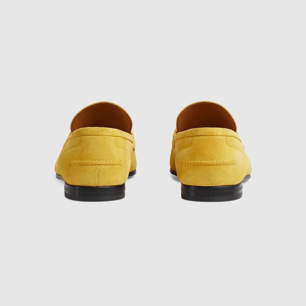 Yellow gucci loafers cheap