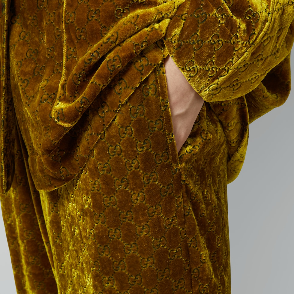 Gucci clearance tracksuit velvet