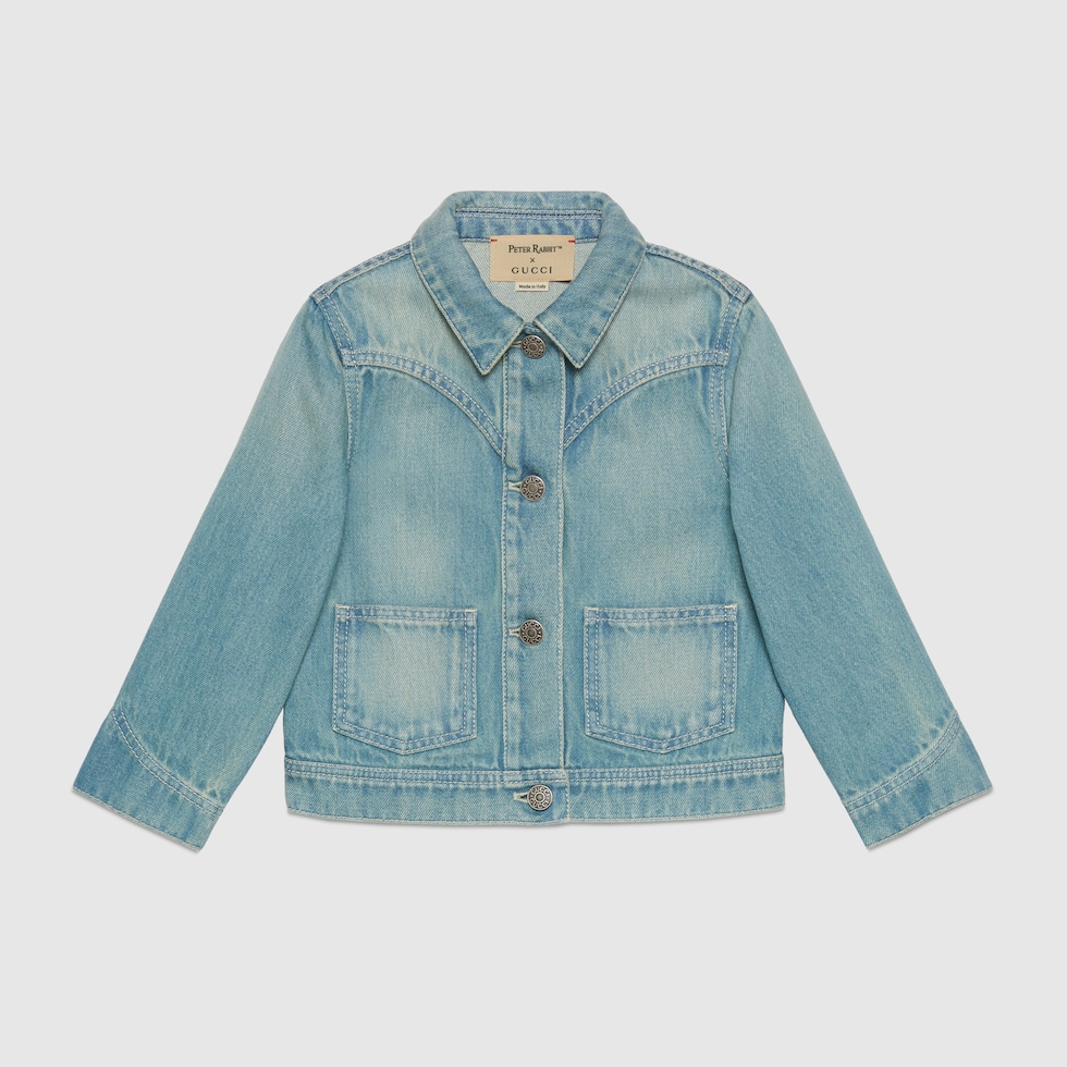 Peter Rabbit™ x Gucci denim jacket