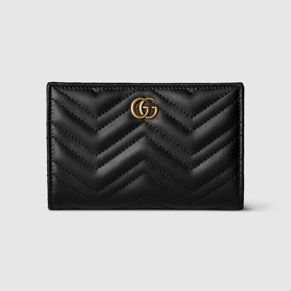 GUCCI ミニ財布 ダブルG ブラック GUCCI 「GUCCI」 ダブルG スモールウォレット 財布 - ブラック