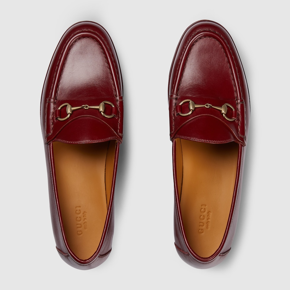 Mocassino aperto dietro gucci shop