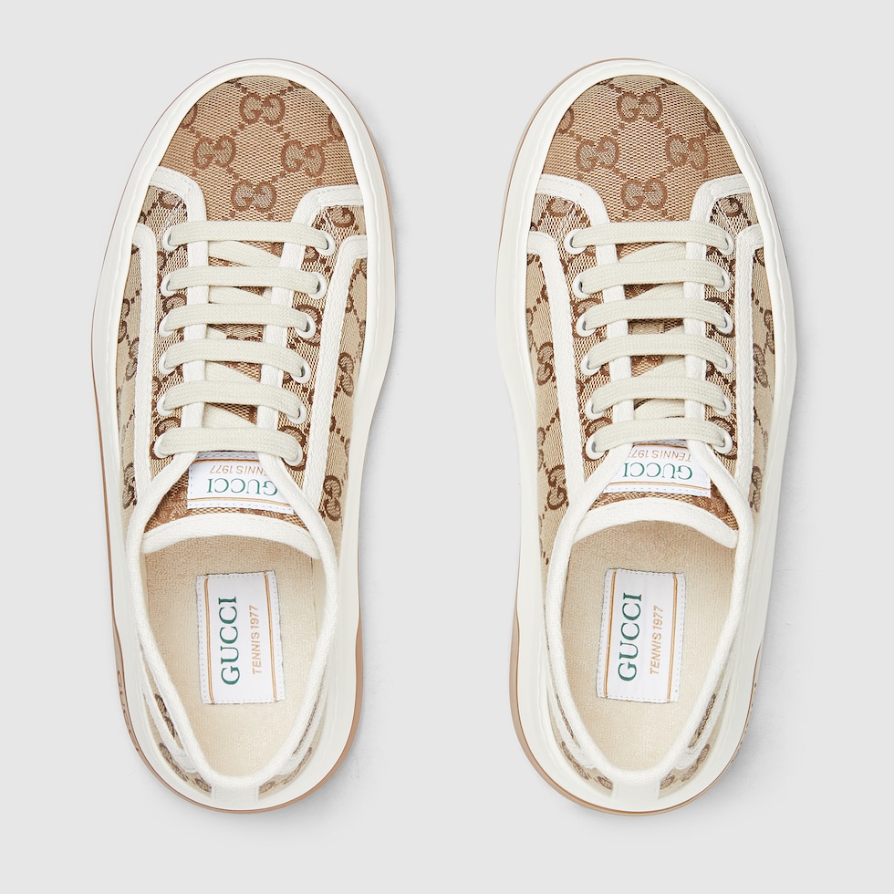 Gucci sneakers beige sale