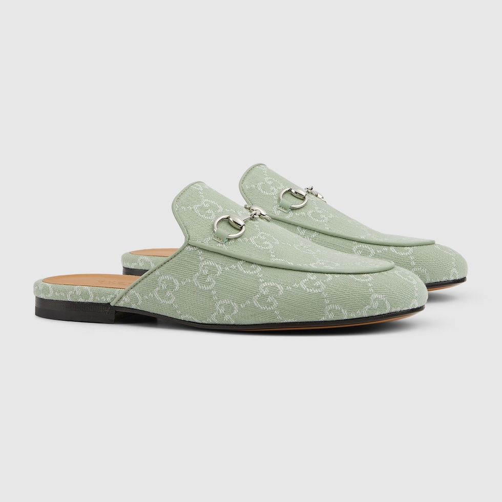 Green store gucci slippers