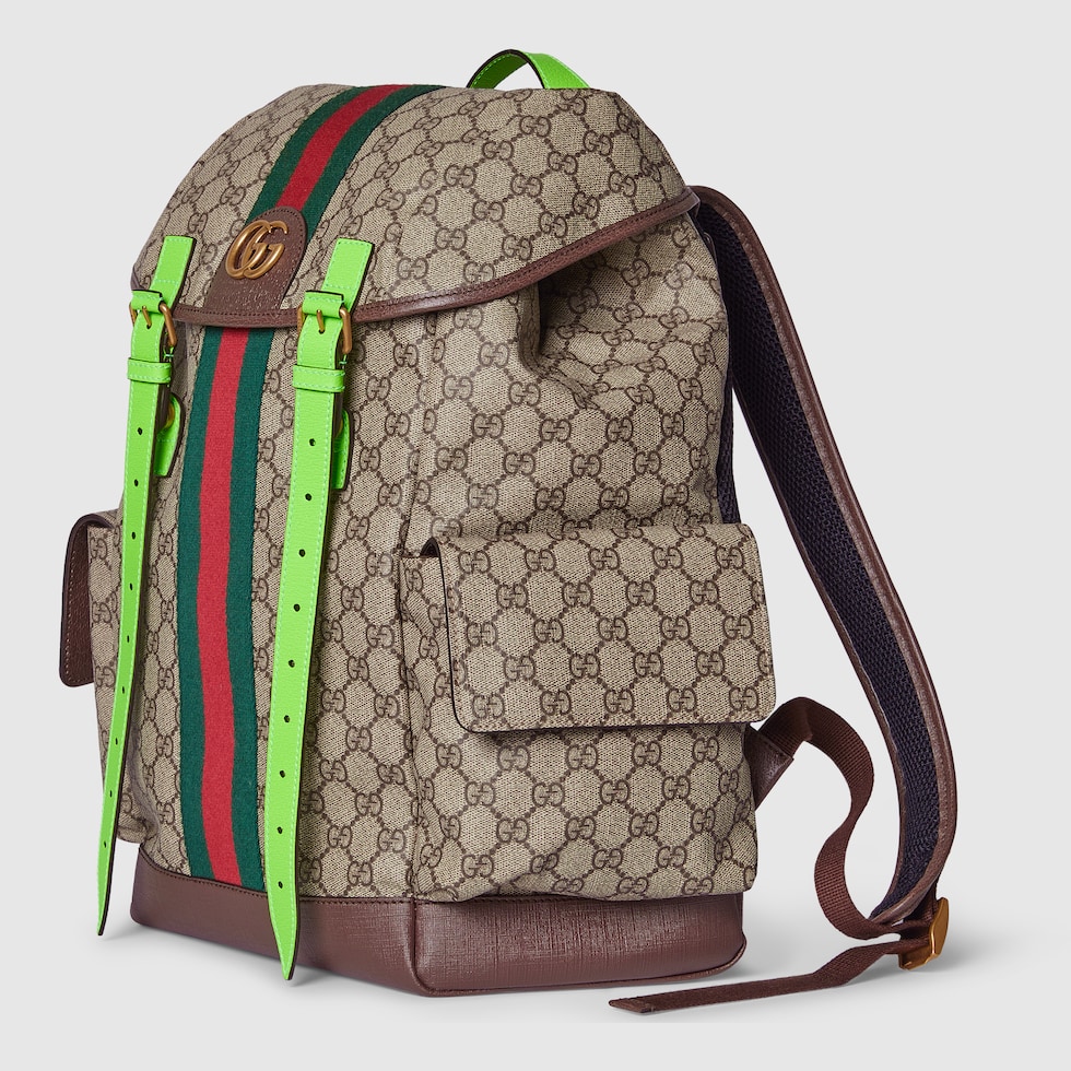 Gucci colorful backpack sale