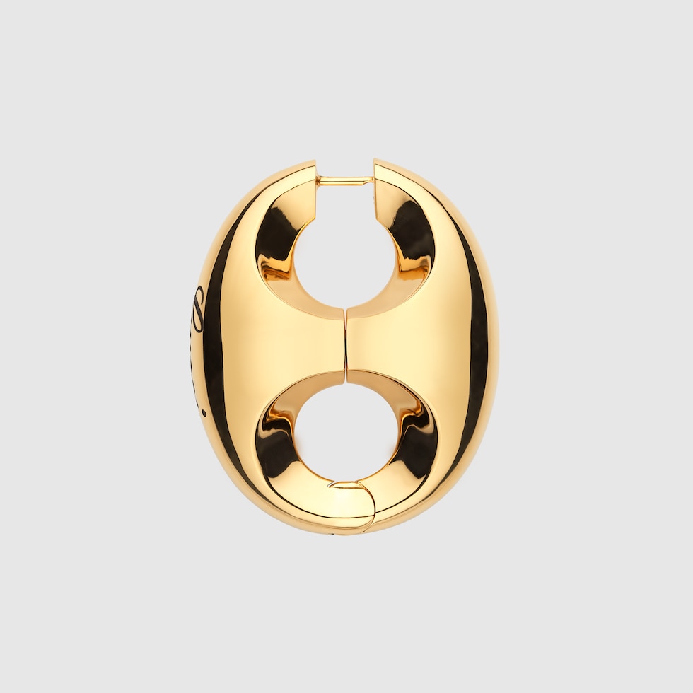 Gucci Marina Chain earrings in gold-toned metal | GUCCI® US Gucci Marina Chain earrings in gold-toned metal | GUCCI® US