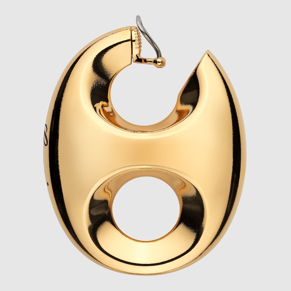 Gucci Marina Chain single earring in gold-toned metal