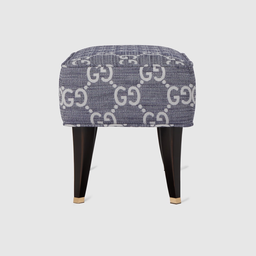 オープニング 大放出セール GG US GUCCI® | fabric blue light and blue in stool jacquard トップス
