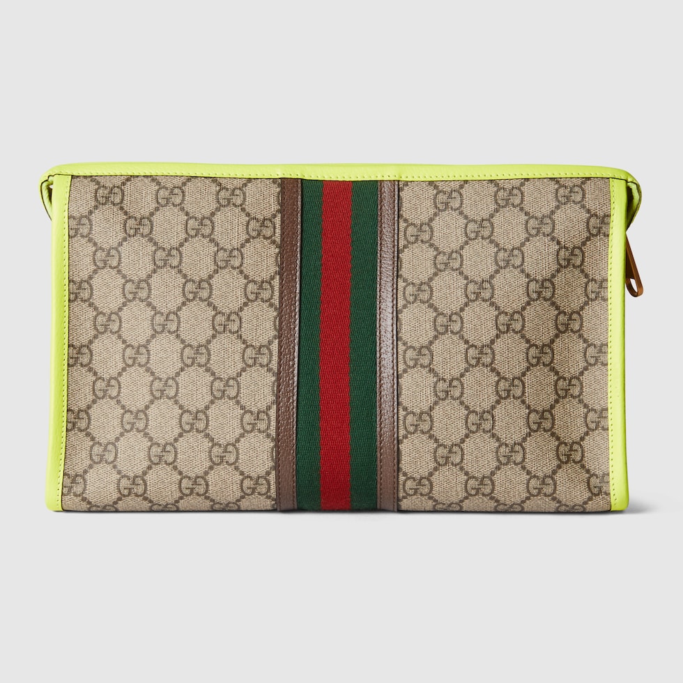 Beige gucci pouch sale