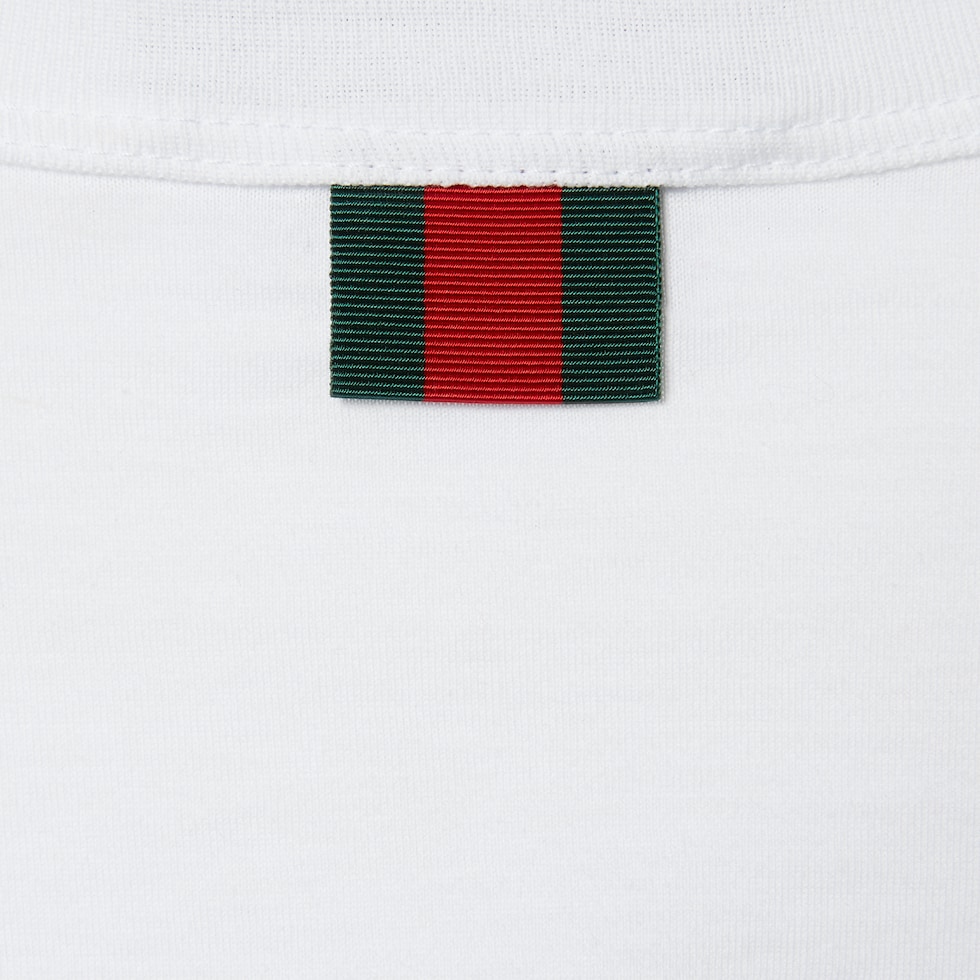GUCCI tシャツコットン/サイズ/M GUCCI】グッチ『アディダス ロゴ コットンロングTシャツ sizeM