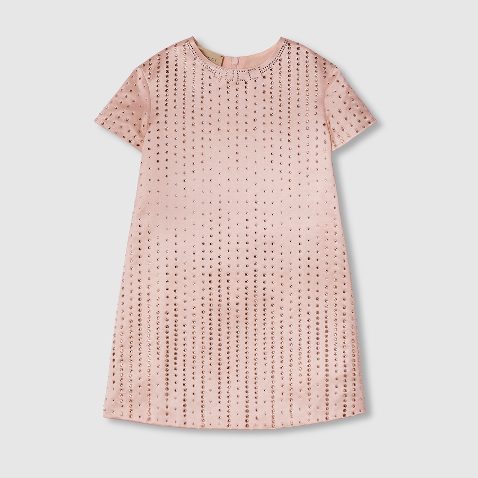John Legend Daughter Luna Olympics Style Gucci Kids Pink Sequin Dress