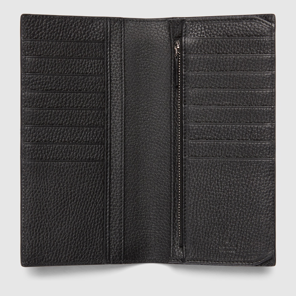 長財布 [JILLSTUART] Black Quilting Cow Leather Zipper Long Wallet hide-m | M.A+ zipped extra large wallet black vachetta cow