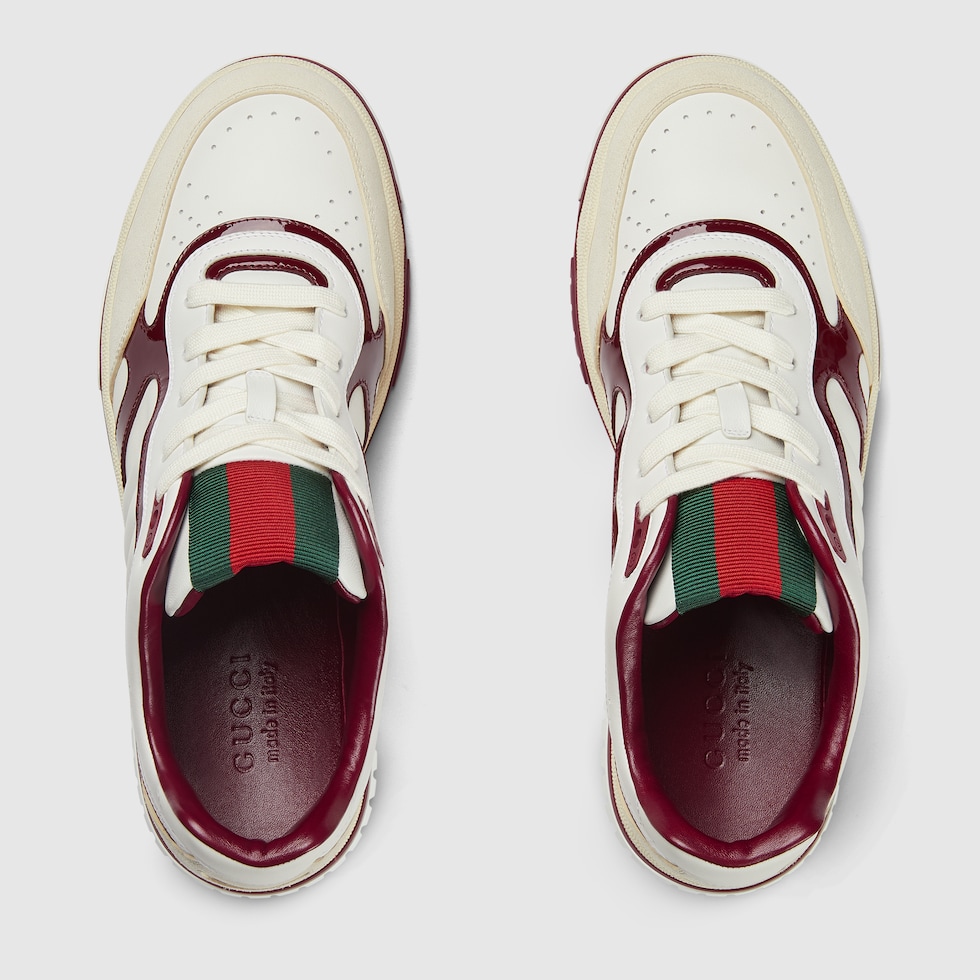 GUCCI/グッチ/ローカットスニーカー/US8/WHT/レザー/170568 - メンズ