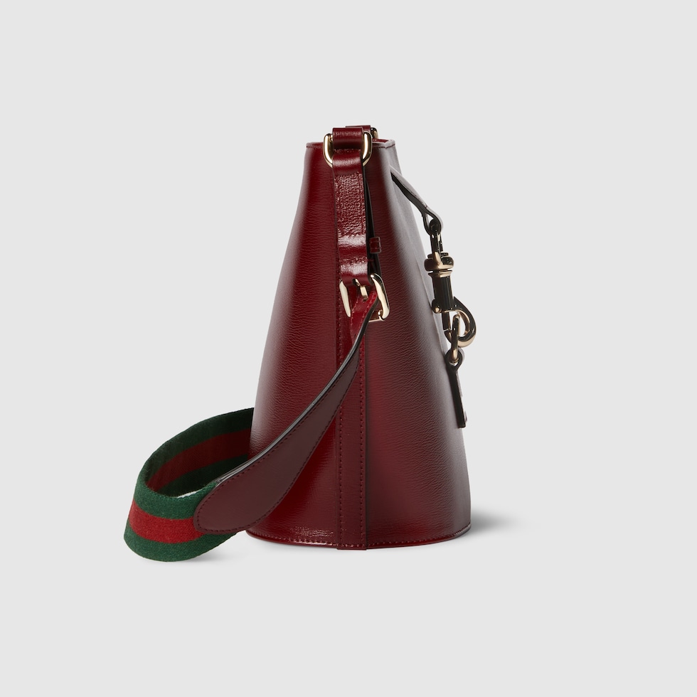 Gucci 73 Mini 27.5cm Bucket Bag Rosso Ancora red Smooth Leather 244435